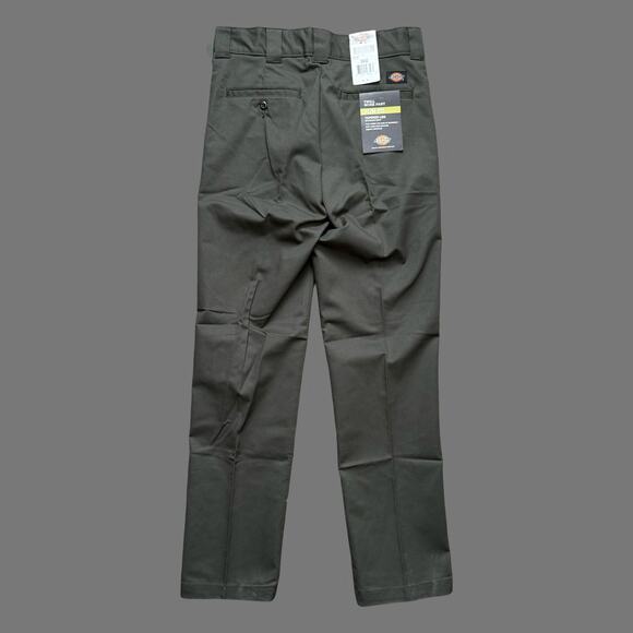 Dickies Flex Twill Slim Fit Dark Green Work Pants 30x32 NWT - Picture 8 of 8